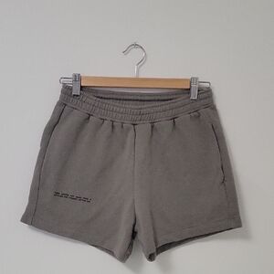 PANGAIA | 365 Midweight Shorts | Green Khaki | Size Small